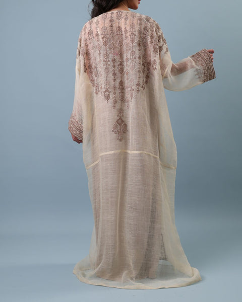 Long Sleeve Beaded Najaf Abaya- Hijabat of Yafa | حجابات يافا