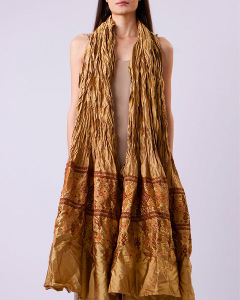 Silk Shawl Rumi Moon and Pendants and Beersheba - القمر والقلائد وبئر السبع