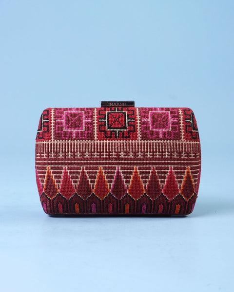 Flat Canvas Clutch-Tents of Hebron | خيام الخليل