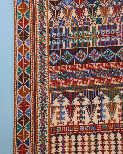 Pockets & Cypress Tree Large Wall Panel from Beit Dajan |لوحة جدارية كبيرة من شجرة السرو والجيب من بيت دجن