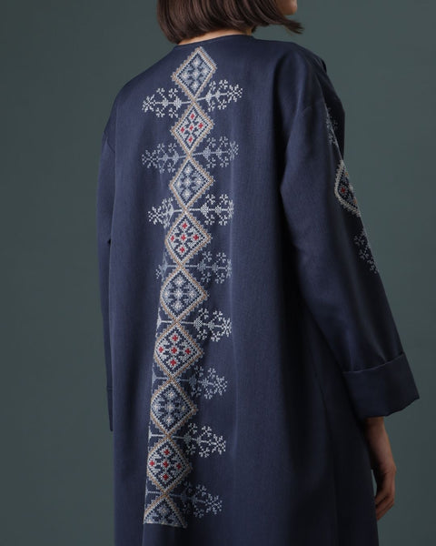 Collarless Abaya from Khan Younes | خان يونس