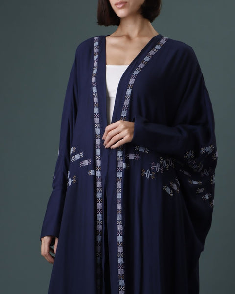 Navy Bias Abaya Hebron & Ramallah | الخليل ورام الله