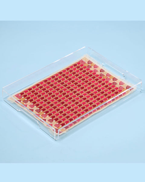 Medium Rectangle Tray-Palms of Ramallah | نخيل رام الله