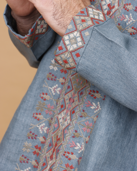 Amir Shirt-Blue Green