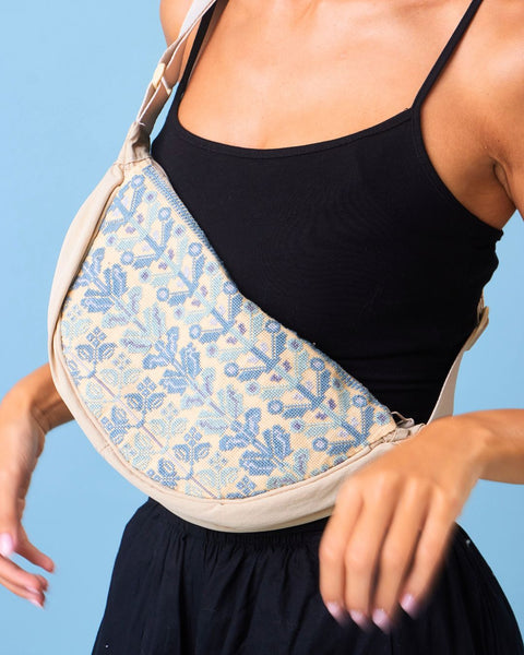 Light Blue Banana Bag