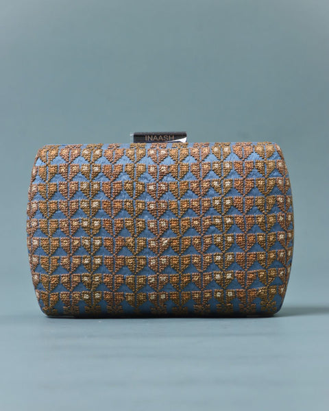 Flat Silk Clutch Olive Branch Ramallah | فرع الزيتون رام الله