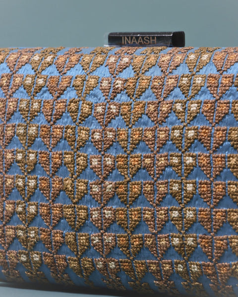 Flat Silk Clutch Olive Branch Ramallah | فرع الزيتون رام الله