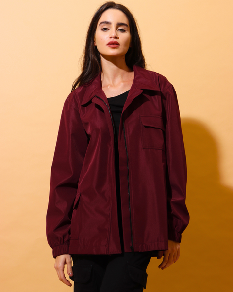 Impermeable Jacket Cyclamen | زهرة بخور مريم