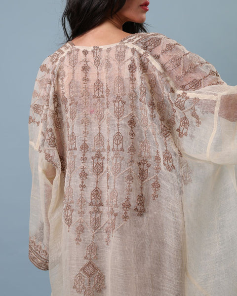 Long Sleeve Beaded Najaf Abaya- Hijabat of Yafa | حجابات يافا