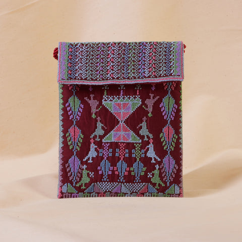 Side Silk Bag- Embroidery from Ramallah & All Areas | تطريز من رام الله وجميع المناطق