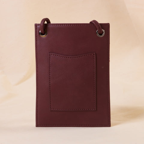 Leather Side Bag-Tall Palm of Ramallah | نخلة رام الله الشاهقة