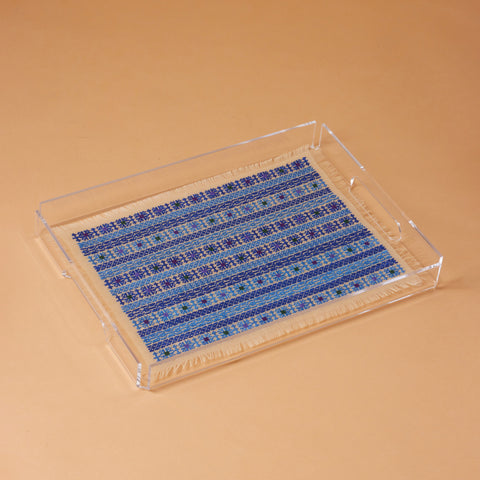Rectangle Tray-Blue Medium