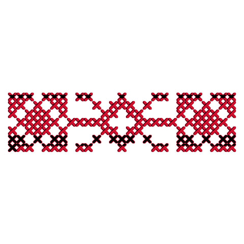 Nafnoof / Diamond Geometric Pattern | نفنوف (نمط هندسي على شكل الماس)