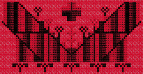 Saleeb Mohdn Irq Al Qilada / Cross Surrounding The Pendant Design | صليب محضن عرق القلادة