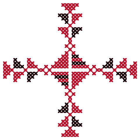 Nathra, Saleeb / Cross Pattern | نثره، صليب