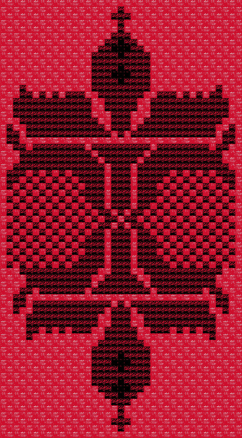 Tabat, Shakla Mkahala / Circles, Kohl Pattern | طابات، شكله مكحلة