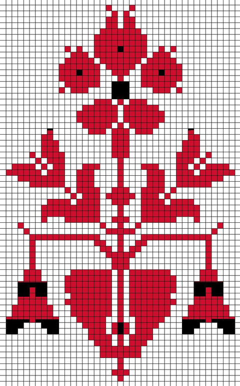 Shakla Ward / Floral Geometric Pattern | شكّله ورد