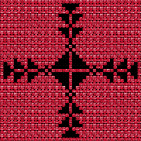 Nathra, Saleeb / Cross Pattern | نثره، صليب