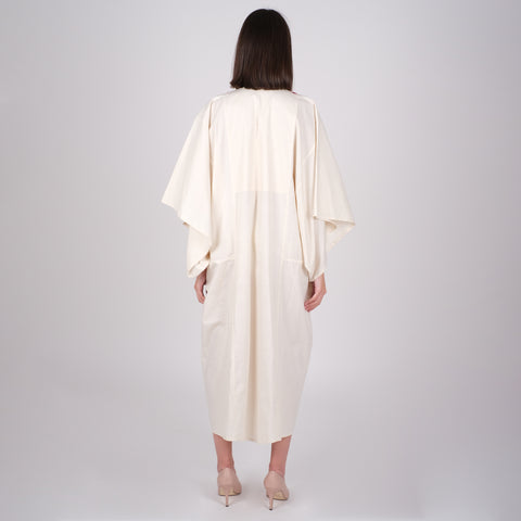 Red Butterfly Caftan Multiple Embroidery | التطريز المتعدد