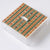 Green Stripe Plexi Canvas-Square Box