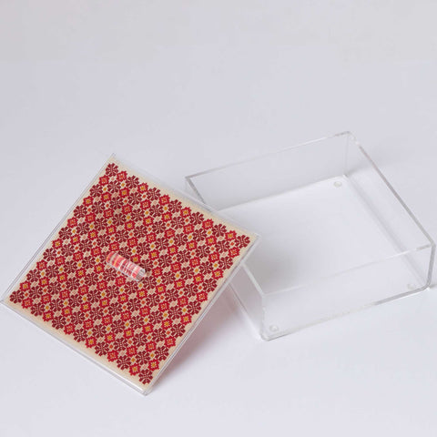 The Red Plexi Canvas-Square Box