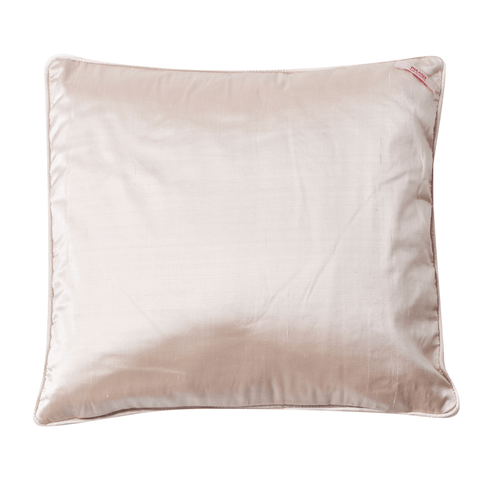 Silk Cushion-White