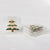 White Christmas Tree Plexi Coaster